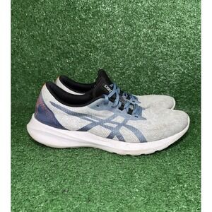 Asics Versablast Mens Size 11.5 Grey Blue Athletic Running Shoes Gym‎ Sneakers